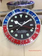 Replica Rolex GMT-Master II Wall Clock Red and Blue Bezel
